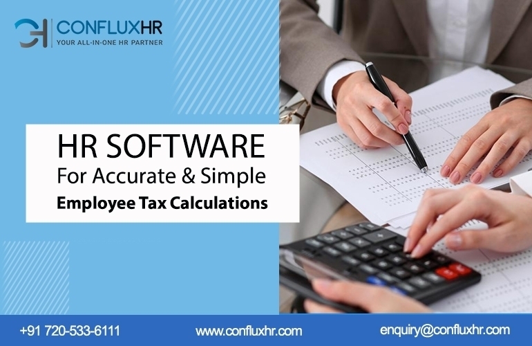 HR Software for Employee Tax Calculations